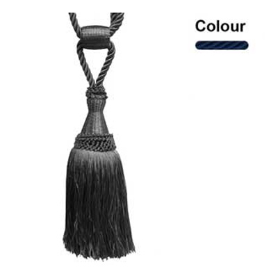 33865 Tie Back Medium Navy