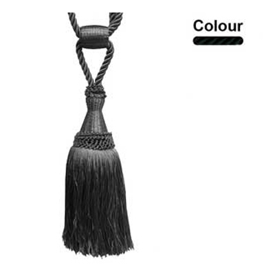 33866 Tie Back Medium Black