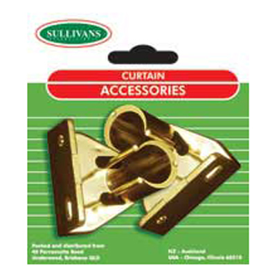 33880 Bracket 40mmx37mm Gold