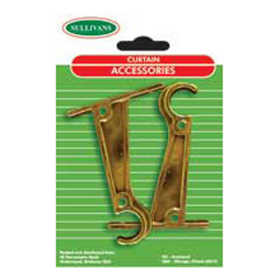 33885 Bracket 75mm Gold