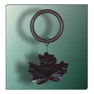 33897 Curtain Ring 16mm Black