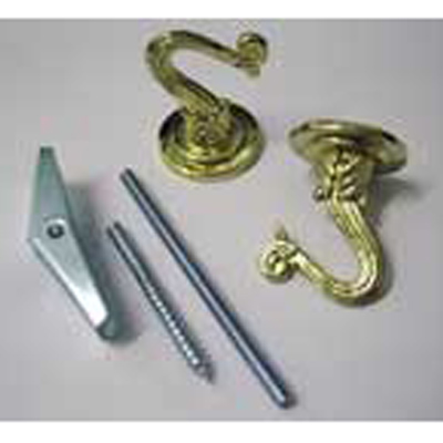 33946 Ceiling & Beam Hook 30mm Gold