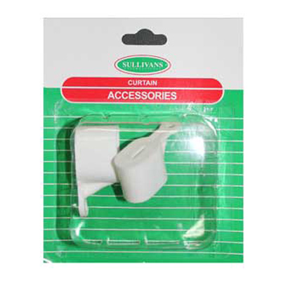 34251 End Caps 37 & 39mm White