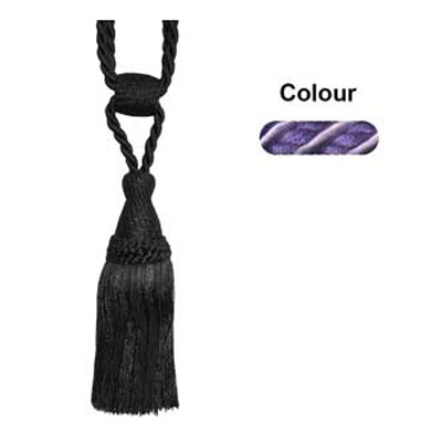 34293 Tie Back Small Purple Rhapsody