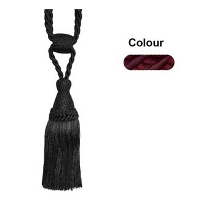 34308 Tie Back Small Burgundy