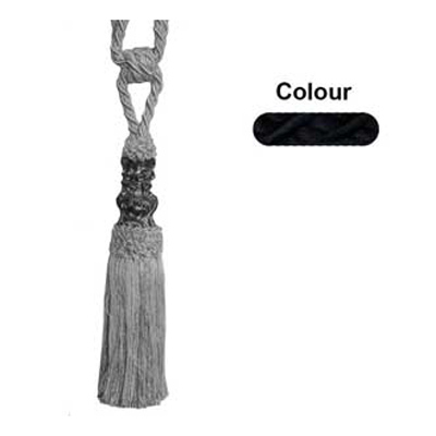 34330 Tie Back Small Black