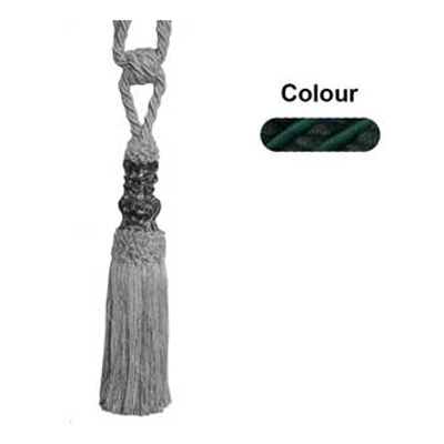 34334 Tie Back Small Forest Green