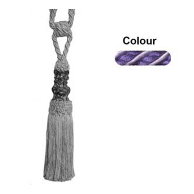 34340 Tie Back Small Purple Rhapsody