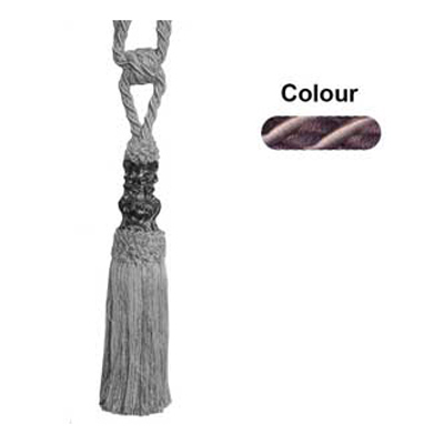 34342 Tie Back Small Amethyst