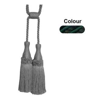 34359 Tie Back Medium Forest Green