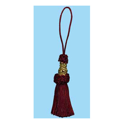 34383 Tassel 120mm Burgundy