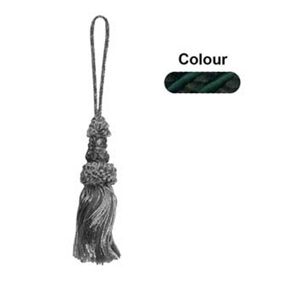 34384 Tassel 120mm Forest Green