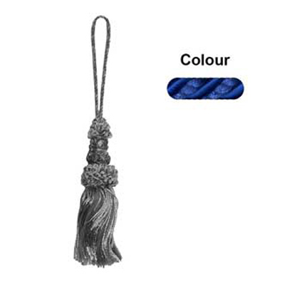 34389 Tassel 120mm Sapphire
