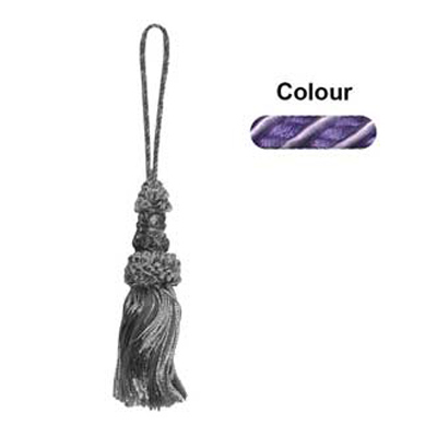 34390 Tassel 120mm Purple Rhapsody