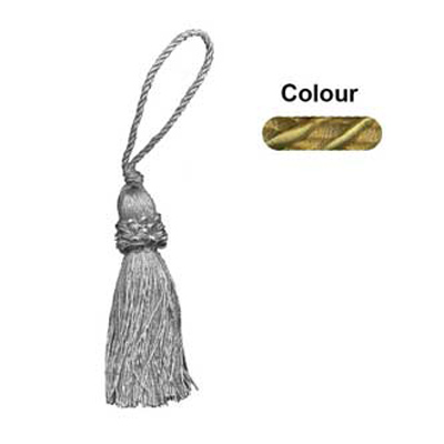34407 Tassel 100mm Ginger
