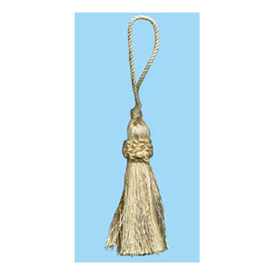 34412 Tassel 100mm Rich Cream