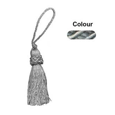 34422 Tassel 100mm Sky Grey