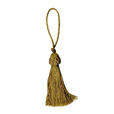 34423 Tassel 100mm Sandlewood