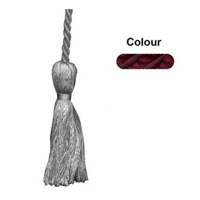 34457 Cord Tie 96cm Cord Burgundy