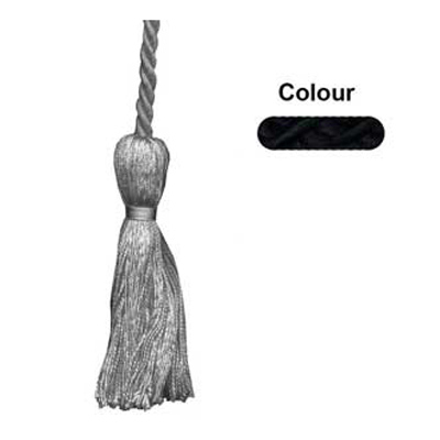 34479 Cord Tie 2 M Cord Black