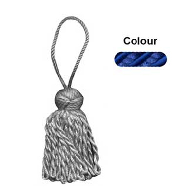 34513 Tassel 80mm Sapphire