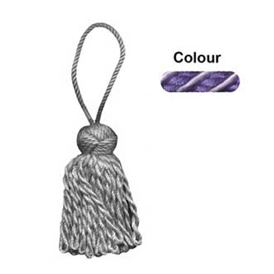 34514 Tassel 80mm Purple Rhapsody