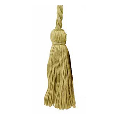 34588 Cord Tie 2 M Cord 110mm Tassels Curry