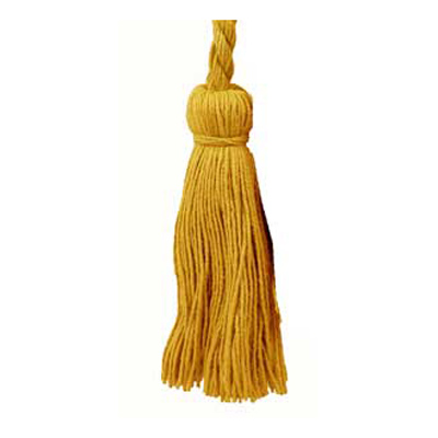 34593 Cord Tie 2 M Cord 110mm Tassels Old Gold