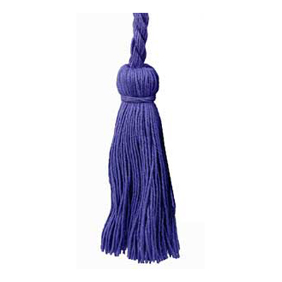 34598 Cord Tie 2 M Cord 110mm Tassels Lapis Blue
