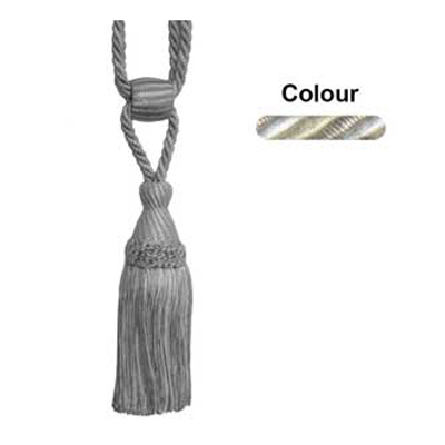 34613 Tie Back Small White Cream Beige