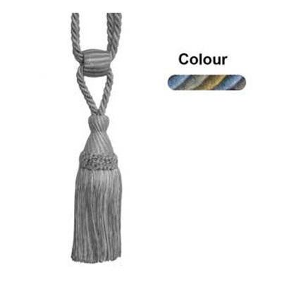 34618 Tie Back Small Blue Gold