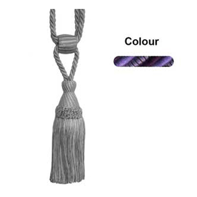 34619 Tie Back Small Purple Rhapsody Aubergine