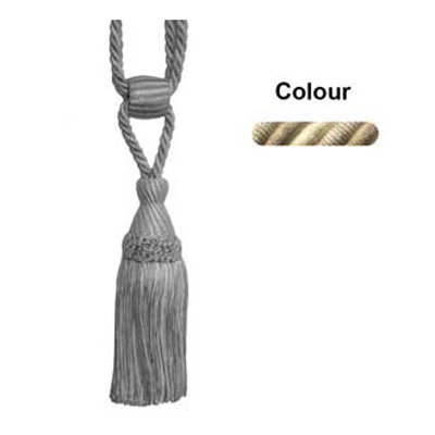 34624 Tie Back Small Cream Tawny