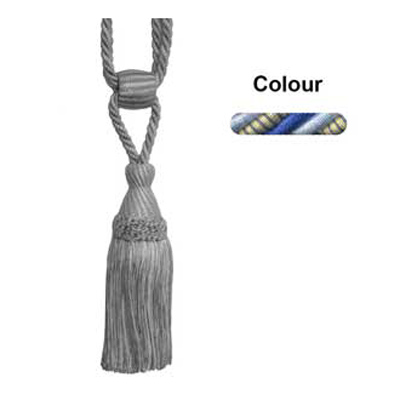 34628 Tie Back Small Sapphire Sky Gold