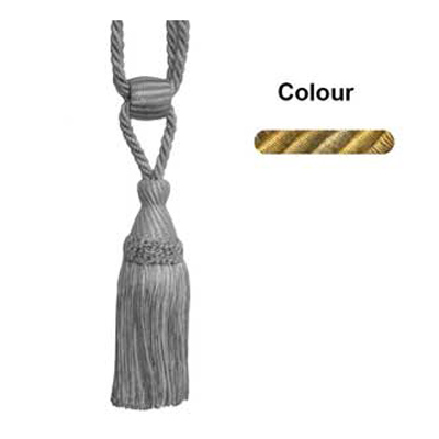 34633 Tie Back Small Teak Gold