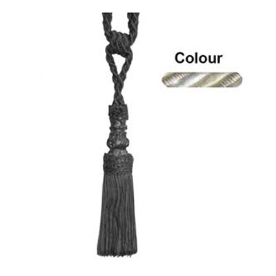 34640 Tie Back Small White Cream Beige