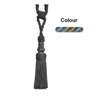 34645 Tie Back Small Blue Gold