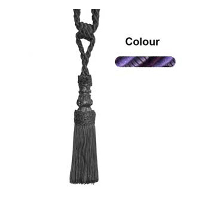 34646 Tie Back Small Purple Rhapsody Aubergine