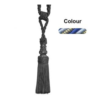 34655 Tie Back Small Sapphire Sky Gold