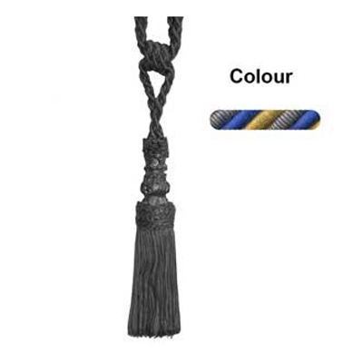 34656 Tie Back Small Sapphire Gold