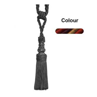 34658 Tie Back Small Terracotta Mission Brown Gold