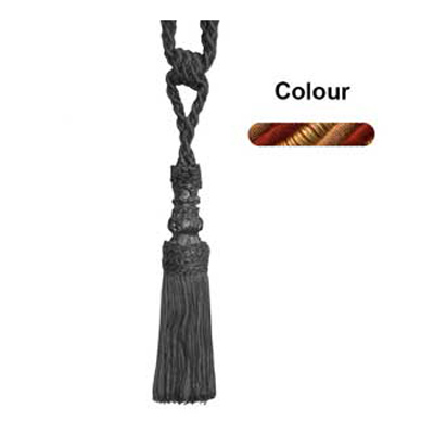 34659 Tie Back Small Terracotta Rust Gold