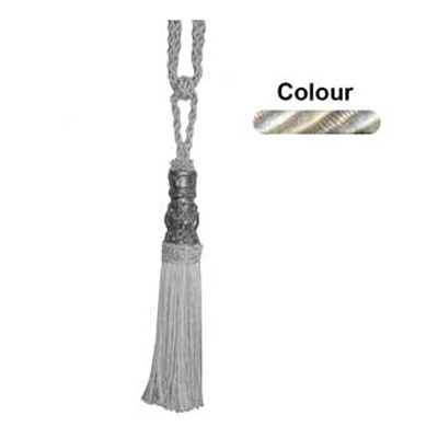 34667 Tie Back Large White Cream Beige