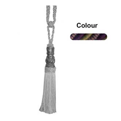 34674 Tie Back Large Aubergine Khaki