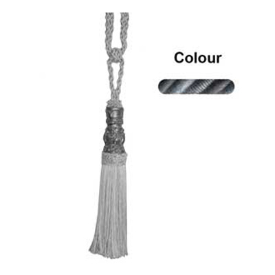 34676 Tie Back Large Dark Grey Sky Grey