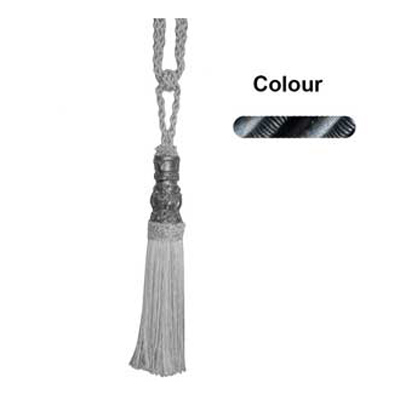 34677 Tie Back Large Black Sky Grey