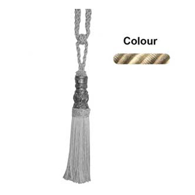 34678 Tie Back Large Cream Tawny