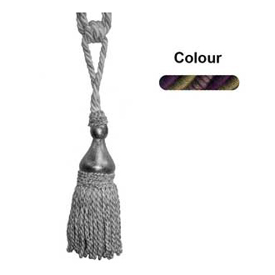 34701 Tie Back Medium Aubergine Khaki