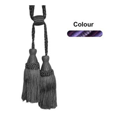 34727 Tie Back Medium Purple Rhapsody Aubergine