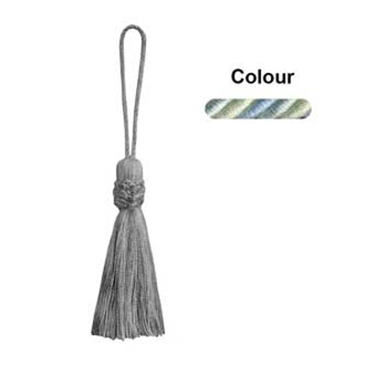 34750 Tassel 100mm Marine Blue Nil Green